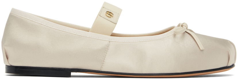 Sneakers og sko Anine Bing Anine Bing Jolie Ballerina Flats Beige | A-14-10200-CMA1