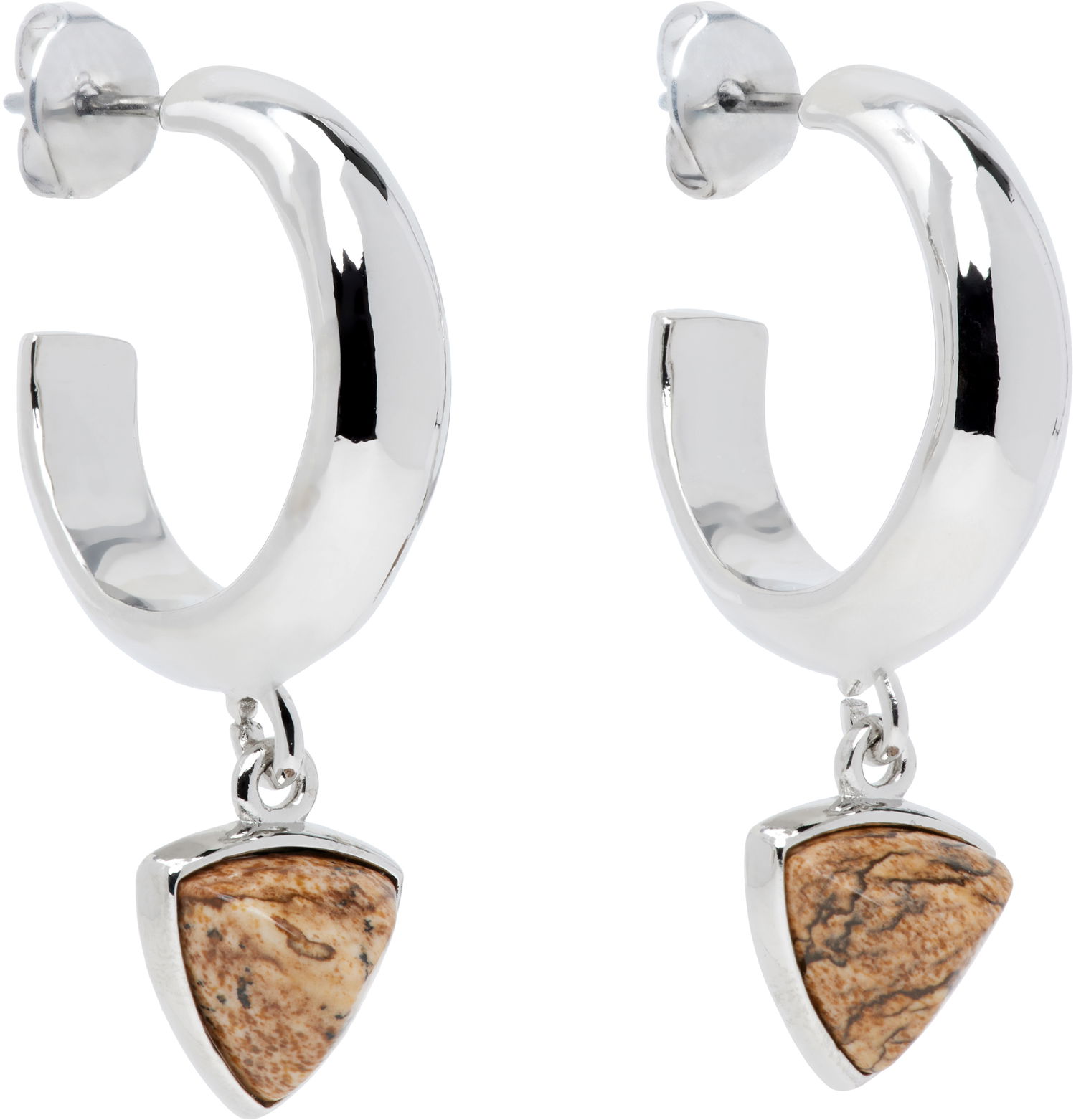 Øreringe ISABEL MARANT Isabel Marant Picture Jasper Drop Earrings Metalisk | BL0179FA-B4B02B, 1