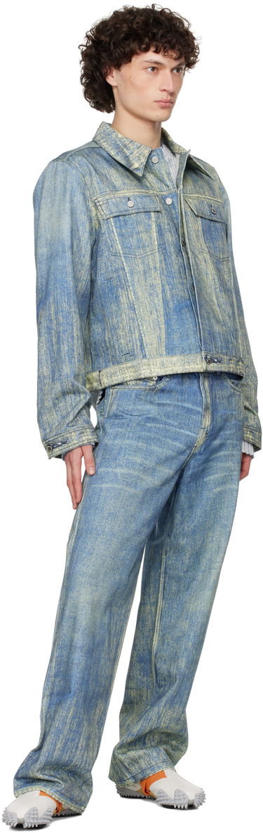 Jeans Camper Camperlab Paint Print Jeans Blå | AU00022-002, 3