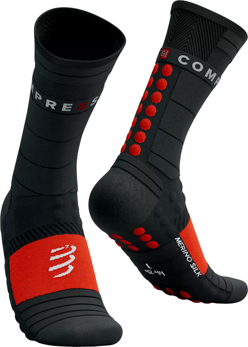Sokker Compressport Pro Racing Winter Running Socks Sort | scru2039012t, 0