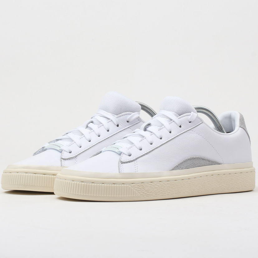 Sneakers og sko Puma Basket x HAN KJOBENHAVN white - whisper white Hvid | 367185 01