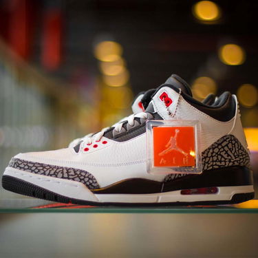 Sneakers og sko Jordan Air Jordan 3 Retro "Infrared 23" Hvid | 136064-123, 2