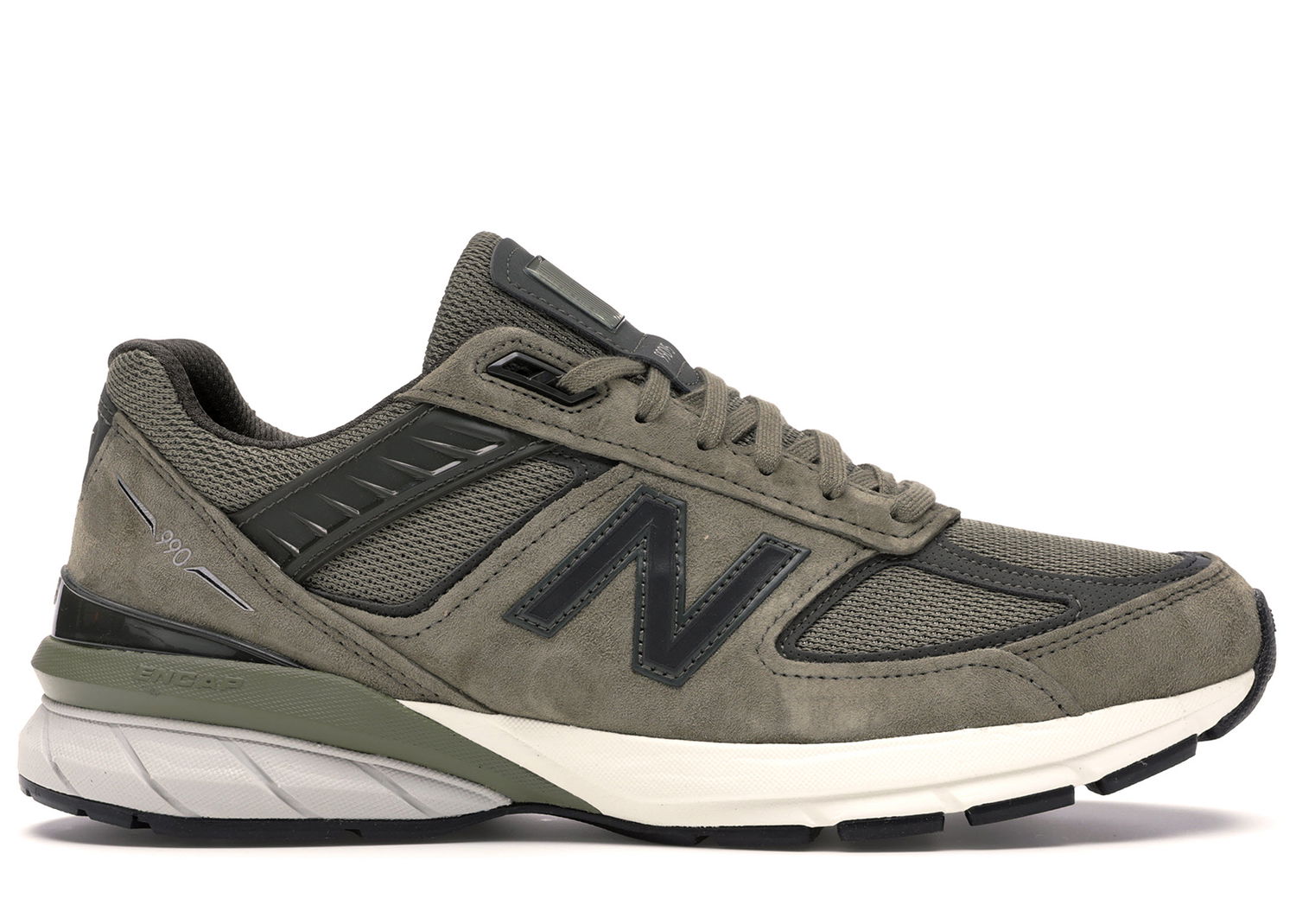 Sneakers og sko New Balance 990v5 Covert Green Grøn | M990AE5, 0