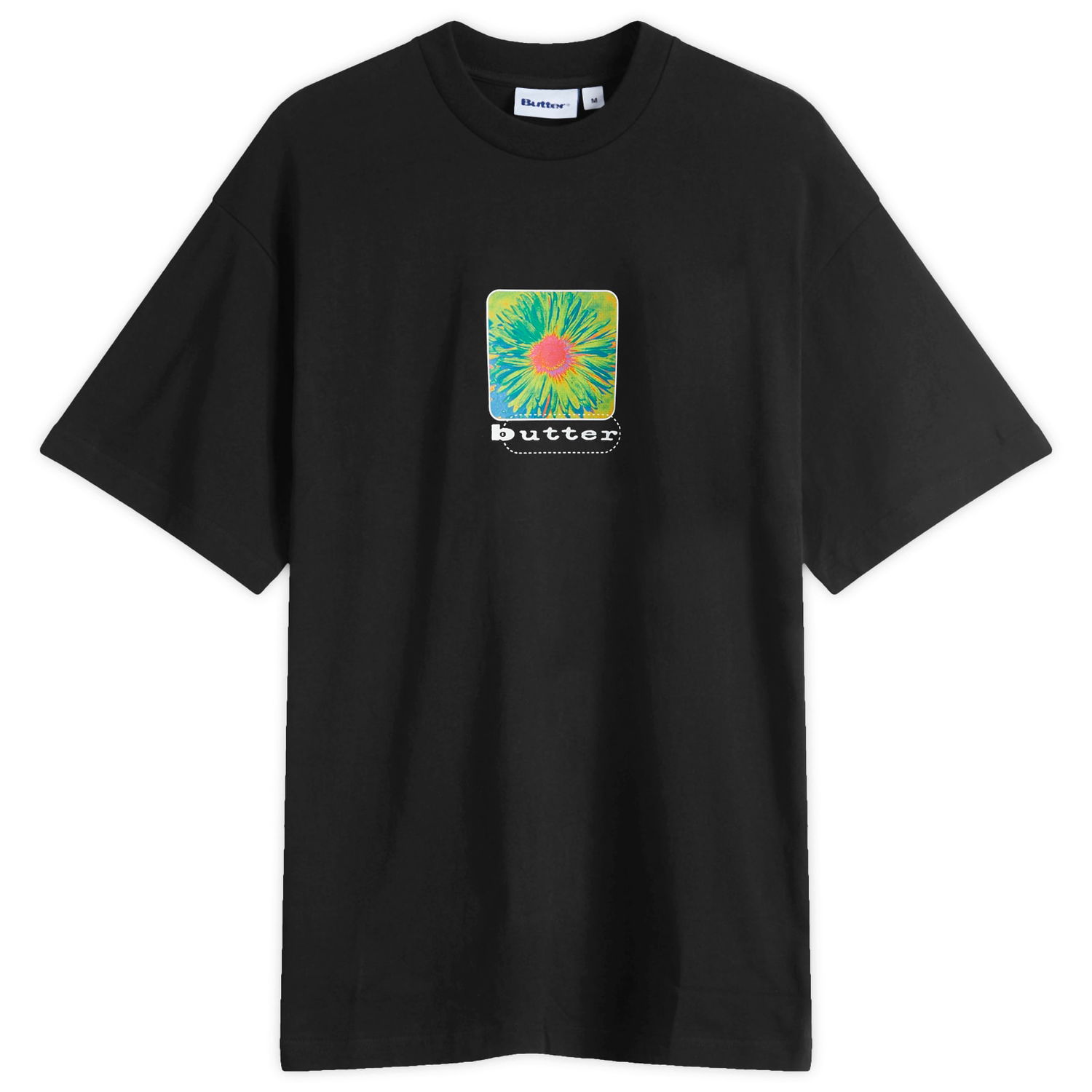 T-shirt Butter Goods Daisy Graphic Tee Sort | BG252115-BLK, 1