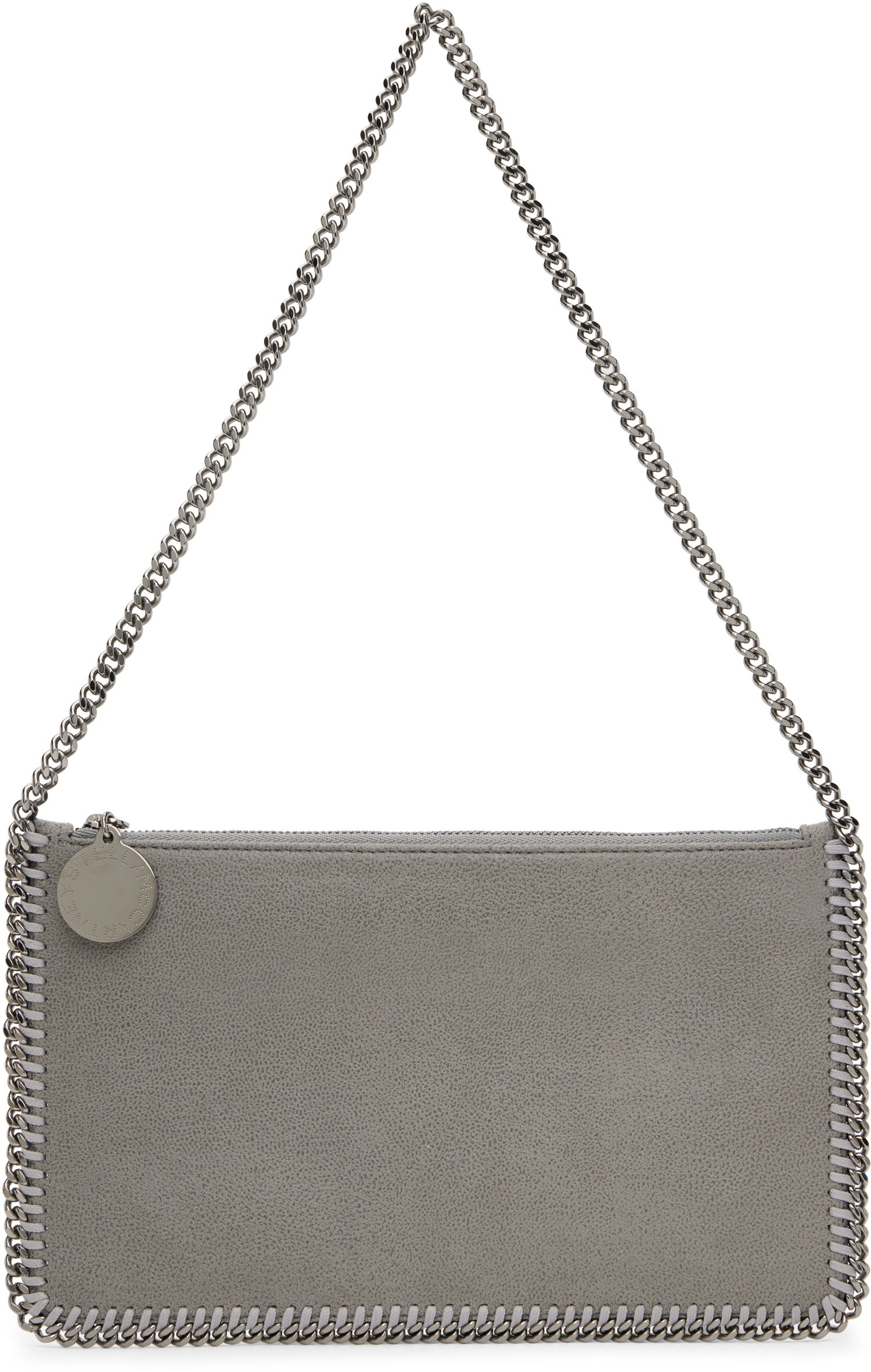 Skuldertaske Stella McCartney Falabella Chain Wallet Grå | 7P0076W9132, 0