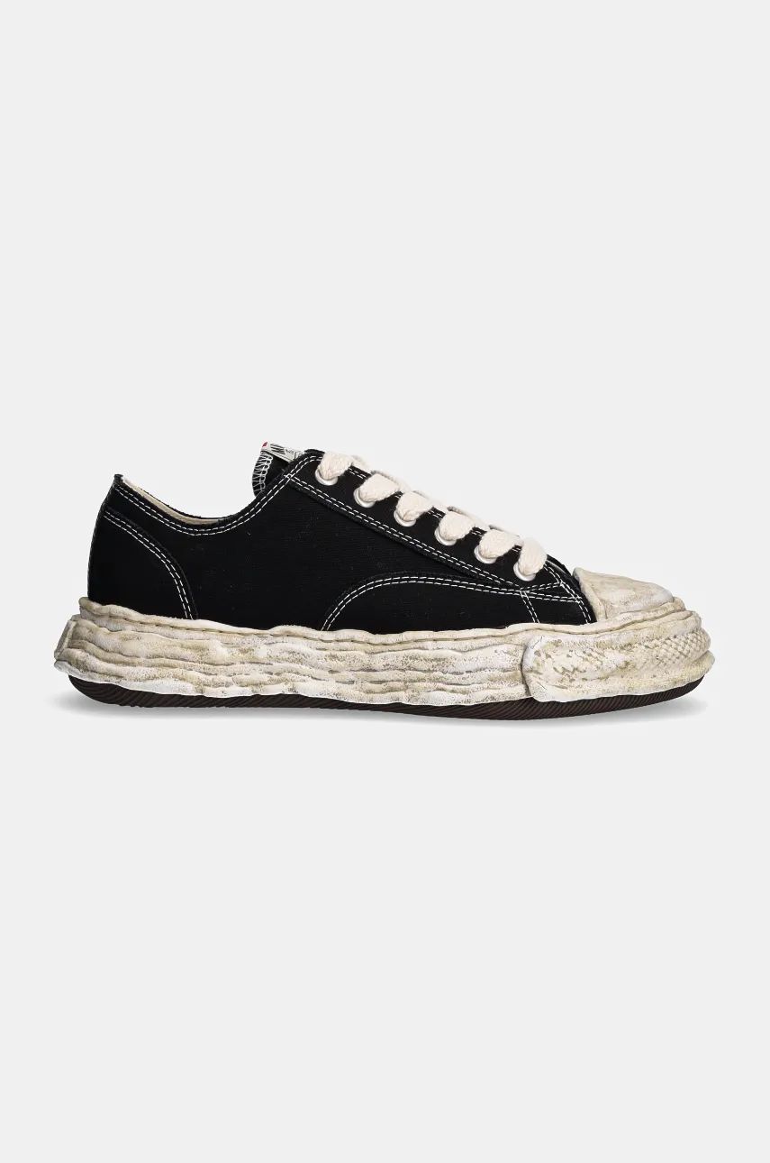Sneakers og sko Maison MIHARA YASUHIRO Peterson 23 Canvas Low-Top Sort | A13FW713, 1
