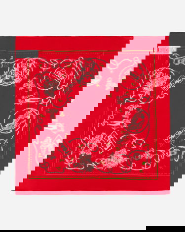 Tørklæde KENZO Levi’s® x Printed Bandana Rød | FD68EU230LE9 22, 2