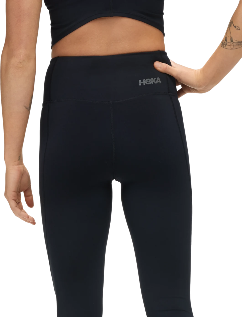 Leggings Hoka One One Elaro Knit Tight 27" Sort | 1141763-blk, 1