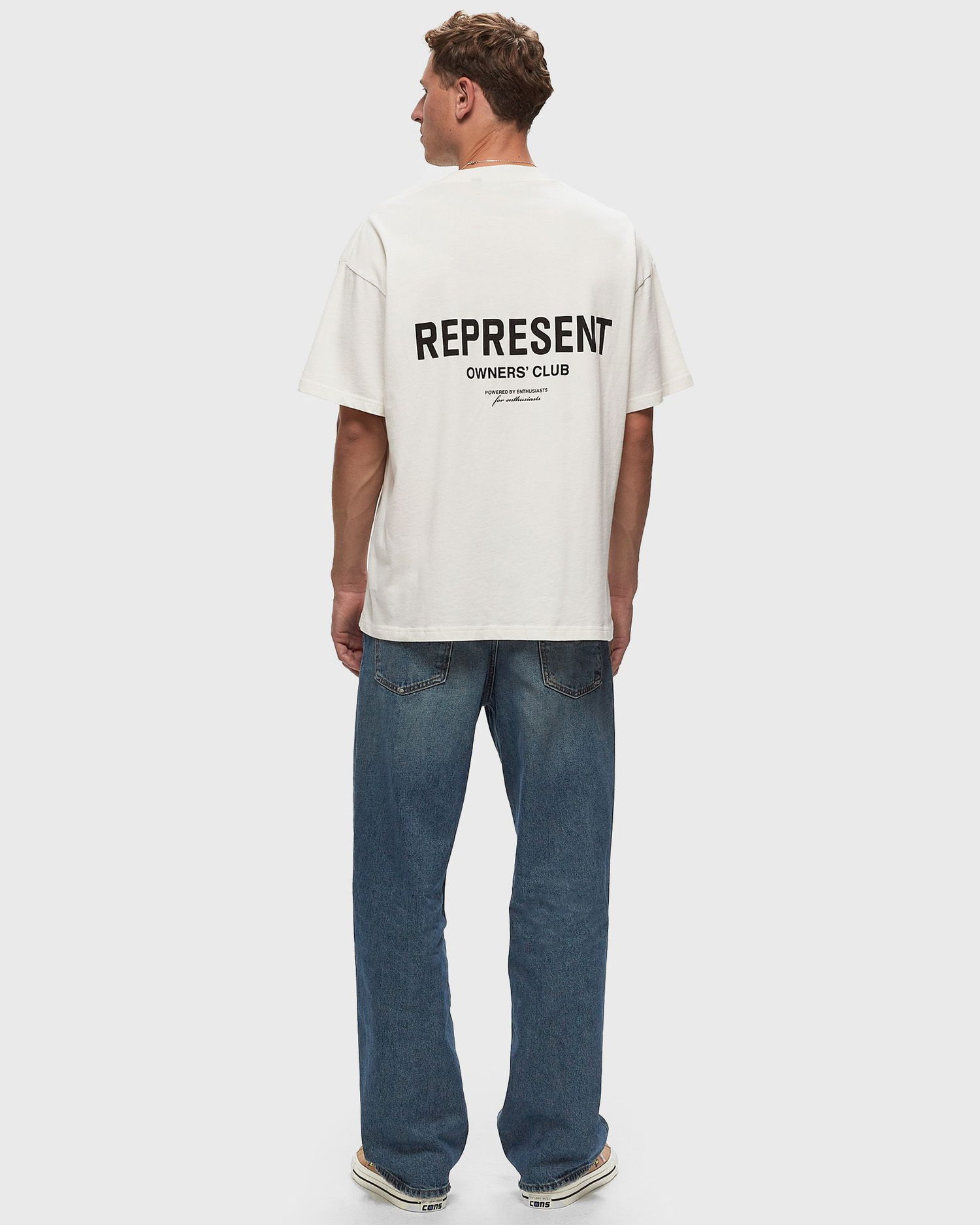 T-shirt Represent Clo REPRESENT OWNERS CLUB TEE Beige | OCM41114-072, 1