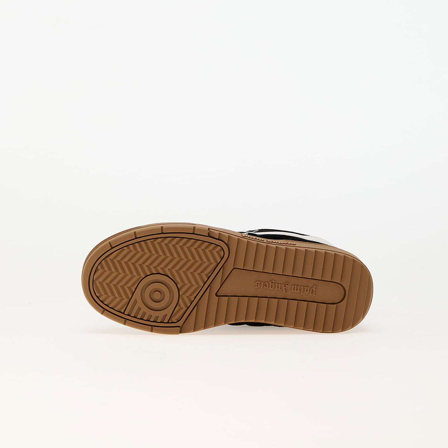 Sneakers og sko Palm Angels Palm Beach University Leather Black White Sort | PBIA015F24LEA0011001, 1