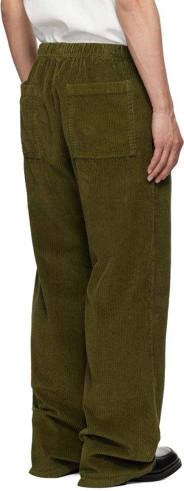 Bukser LES TIEN Les Tien Heavyweight Utility Puddle Sweatpants Grøn | WC-3089-SW, 2