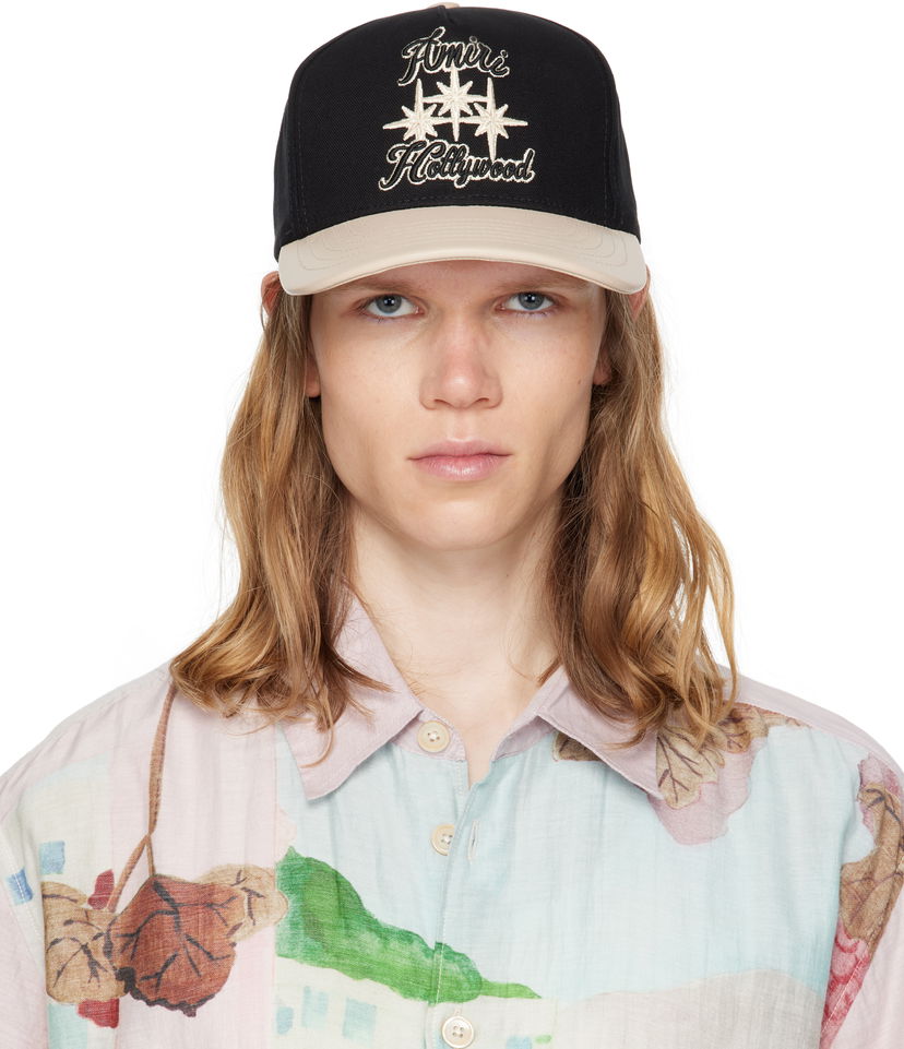 Kasket AMIRI AMIRI Three Star Varsity Cap Sort | AMHACP1059