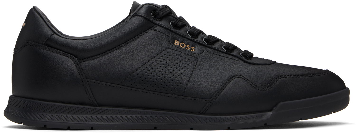 Tøj BOSS BOSS Nappa-Leather Sort | 50542099, 0