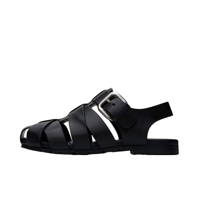 Sneakers og sko Bottega Veneta Alfie Sandals Sort | 796442 V3HB0 1000