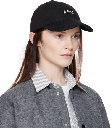 Kasket A.P.C. Designer Baseball Cap Sort | COHFK-M24069, 1