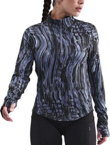 T-shirt Nike Wavy Pattern Swift Quarter-Zip Running Top Flerfarvet | hv8921-499, 0