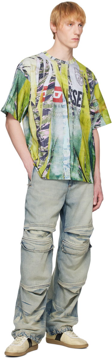 Cargo bukser Diesel Relaxed D-Dayetz Jeans by Diesel Blå | A17317-0ABDF-01, 3