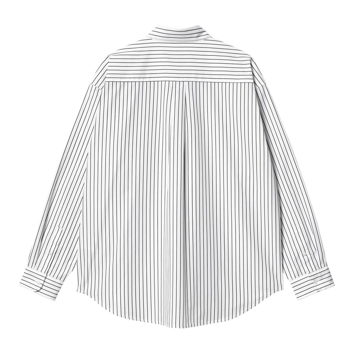 Skjorte Carhartt WIP L/S Linus Shirt Hvid | I033029_22A_XX, 1