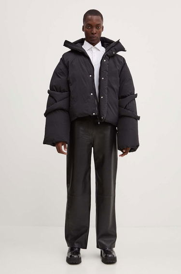 Puffer jakke HELIOT EMIL Black Puffer Jacket Sort | PREAW24.M.02.131.BLK01, 1