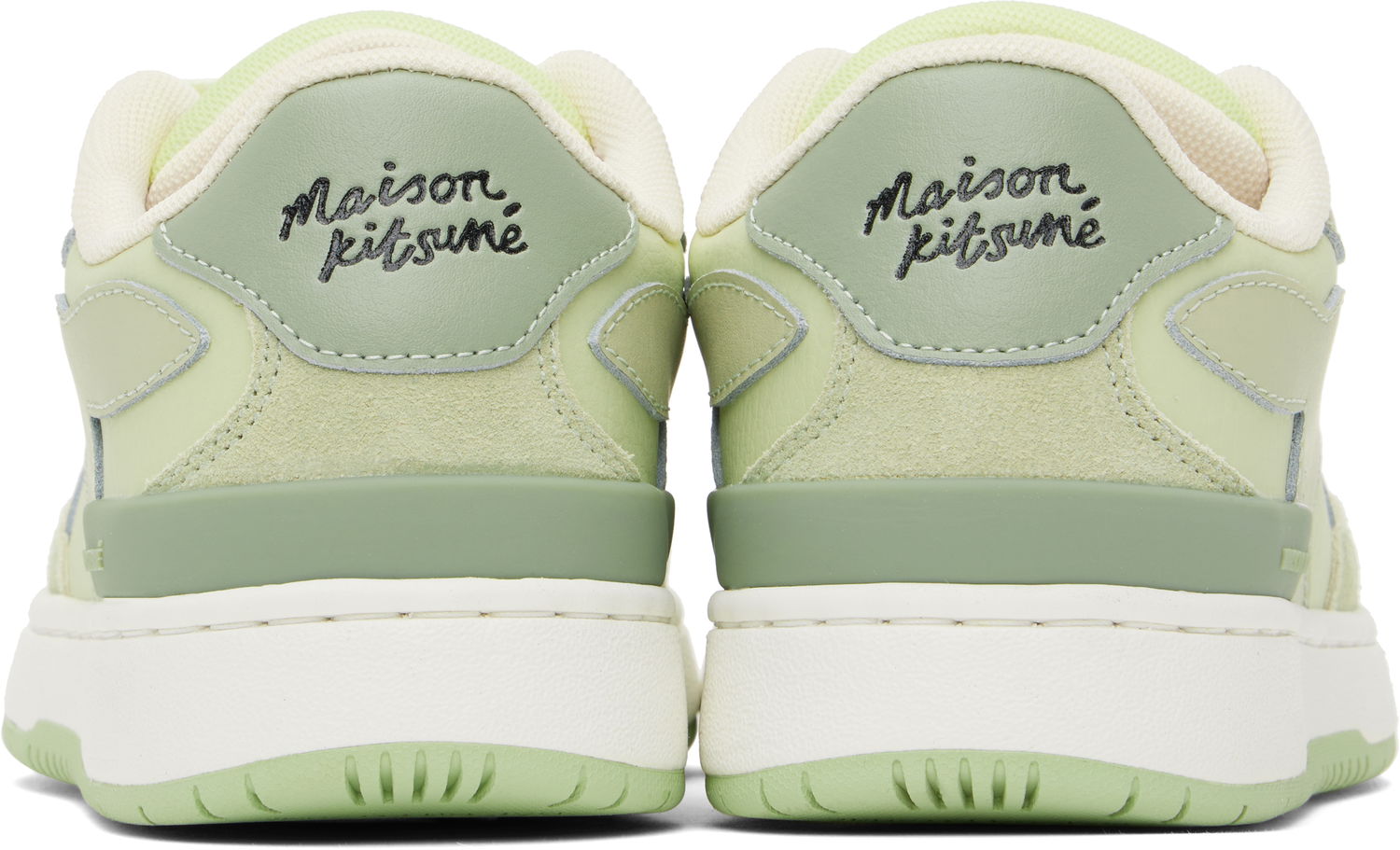 Sneakers og sko MAISON KITSUNÉ Maison Kitsuné Chiru Grøn | MW04804LR0036, 1