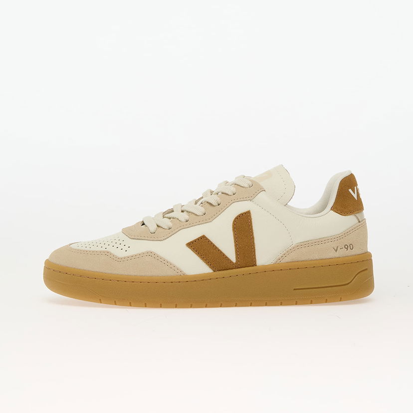 Sneakers og sko Veja V-90 O.T. Pure_Camel_Alm_Natural Beige | VD2020915B