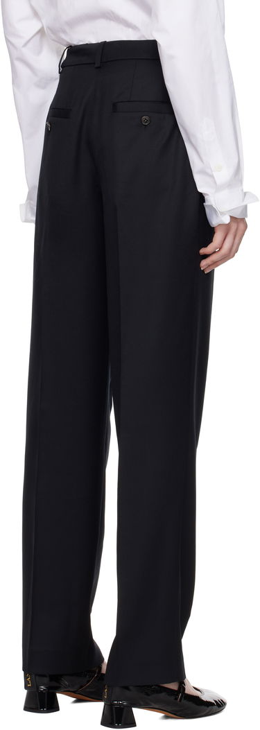 Bukser A.P.C. A.P.C. Joseon Pleated Trousers Sort | WOAPO-F08475, 2