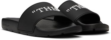 Sneakers og sko Off-White 'This That' Slides Sort | OMIU003S25MAT0011001, 3