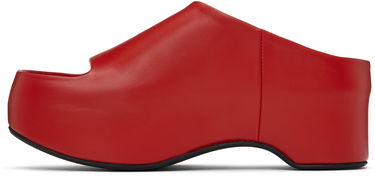 Sneakers og sko Marni Marni Platform Heeled Sandals Rød | SAMS021604 P3628, 2