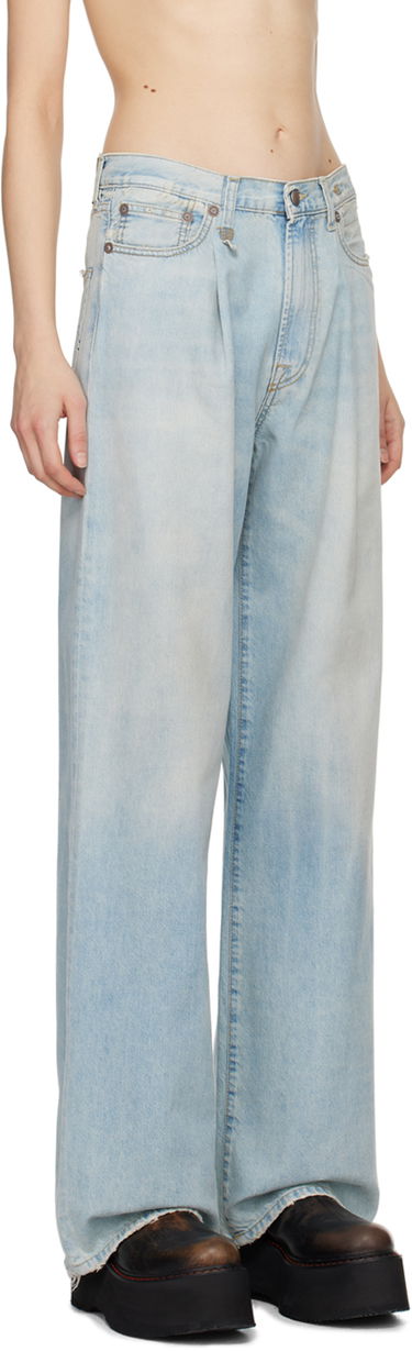 Jeans R13 R13 Damon Pleated Jeans Blå | R13W3147-897A, 1