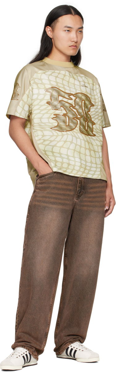 T-shirt Dime Dime N50 Jersey T-Shirt Beige | DIMEFA256TAU, 3