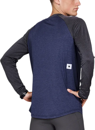 T-shirt Saysky Saysky Logo Pace Long Sleeve T-Shirt Blå | mmrls21c2007, 1