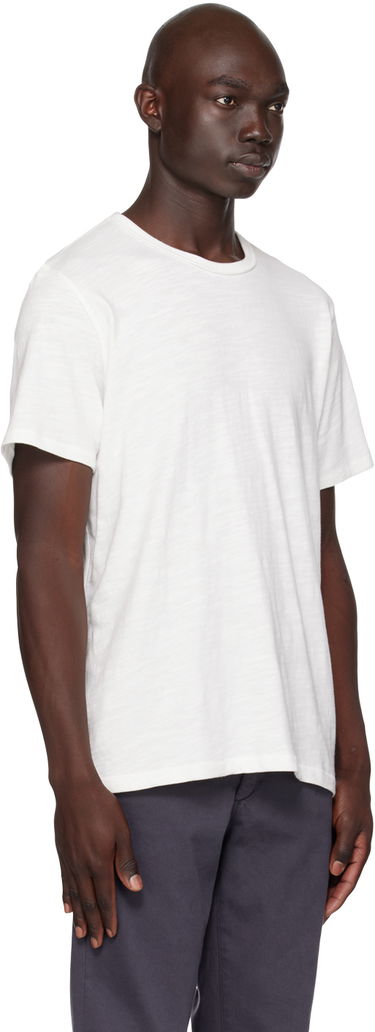 T-shirt rag & bone Rag & Bone Men's Crew Neck T-Shirt Hvid | M000T046G, 4