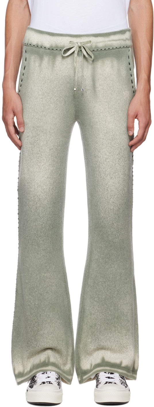 Joggingbukser AMIRI Spray Painted Lounge Pants Grøn | PF22MKP001-301
