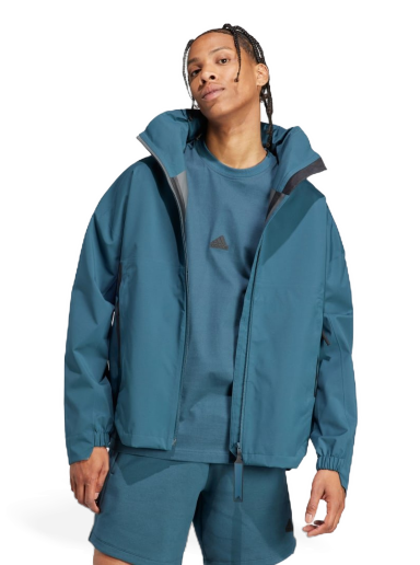 Vindjakke adidas Originals MYSHELTER RAIN.RDY Turkis | HZ5701