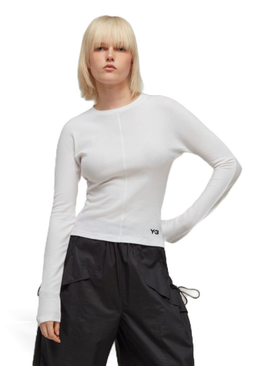 T-shirt Y-3 Fitted Tee Hvid | HY1402