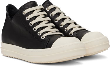 Sneakers og sko Rick Owens Rick Owens Hollywood Low Sort | RP01E7891 LGY, 3