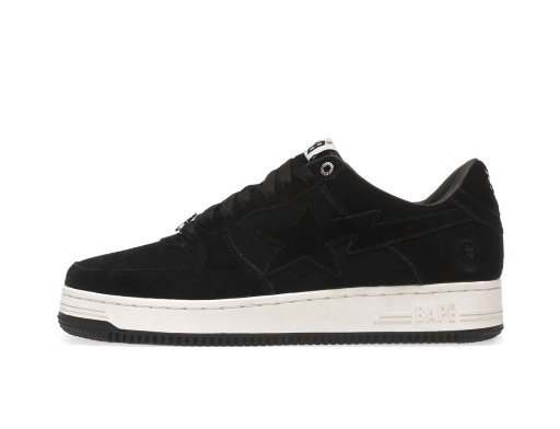 Sneakers og sko BAPE Bape Sta Low "Black Suede" Sort | 1H70-191-004