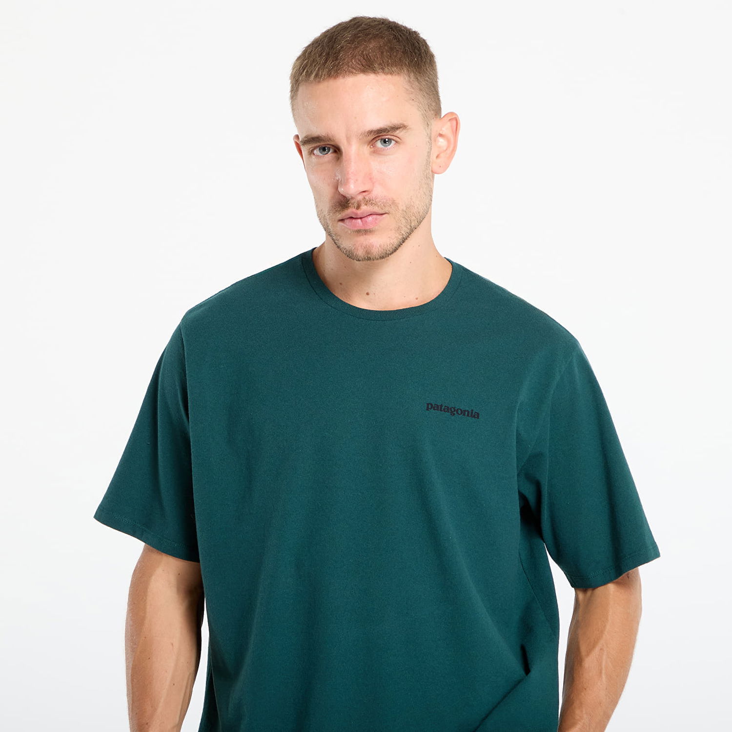 T-shirt Patagonia P-6 Logo Responsibili-Tee Grøn | 38504 CASG, 1