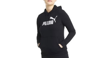 Sweatshirt Puma Hoodie Essential Logo Sort | 58679101, 2