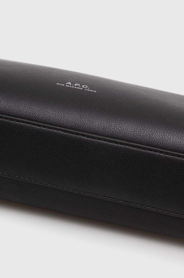 Skuldertaske A.P.C. Leather Camera Bag Sort | PUAAT-H61821, 3
