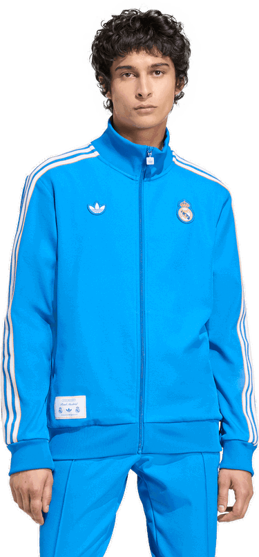 Træningsdragt adidas Performance Real Madrid Terrace Icons Track Top Blå | JN3058, 4