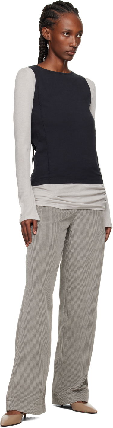 Tanktop OUR LEGACY Sleeveless Lounge Top Sort | W4256LC, 3