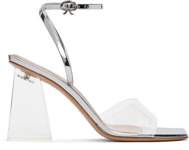 Sneakers og sko Gianvito Rossi Cosmic 85 Heeled Sandals Metalisk | G32208-85PLX-GME, 0