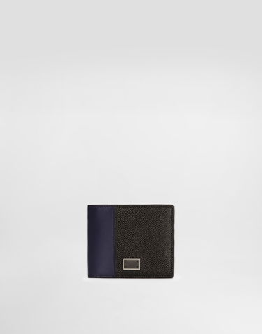Tegnebog Dolce & Gabbana Dolce & Gabbana Dauphine Bifold Wallet Mørkeblå | BP1321A6N728F701, 0