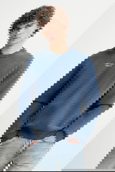Sweatshirt Samsoe Samsoe Samsoe Samsoe SAMARCUS Sweatshirt Blå | M25200035, 0