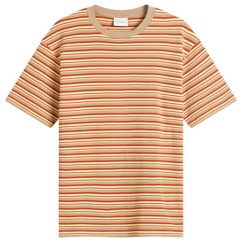 T-shirt Drôle de Monsieur Drôle de Monsieur Striped T-Shirt Flerfarvet | G-TS245-CO203-BAN