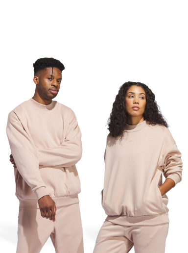 Sweatshirt adidas Performance Basketball Crew Beige | IM8422