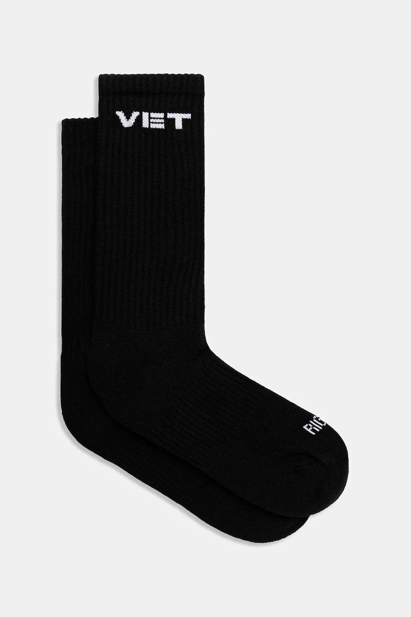 Sokker VETEMENTS VETEMENTS Vet Socks Sort | UH76SO250B
