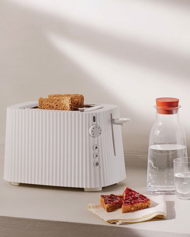 Gadget Alessi White Plisse Toaster Hvid | MDL08-W, 1