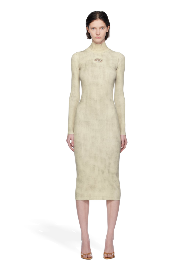 Kjole Diesel M-Zary-C Midi Dress Beige | A12609 0LIAK